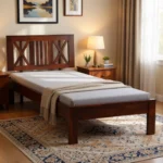 Roodlore Single Bed in Classic Natural Wood Finish