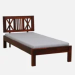 Roodlore Single Bed in Classic Natural Wood Finish - Image 4