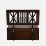 Iarthvia Solid Wood Single Bed in Raw Natural Finish - Image 7