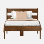 Soverb Single Size Bed In Brown Maple Colour - Image 6