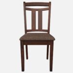 place Solid Wood Dining Chair In Mahogany Colour (SET OF 2) - Image 4