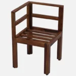 Yorvella Solid Wood Dining Table Set in Natural Harmony Finish - Image 6
