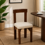 Aanya Wooden Dining Chair In Scratch Resistant Tubbaq Finish (SET OF 2)