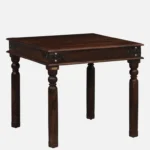 Porvexa Solid Wood Dining Table with Natural Texture and Strong Wooden Base - Image 12