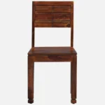 Uovixa Wooden Dining Table with Elegant Natural Finish - Image 4
