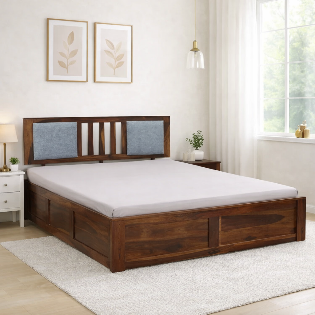Nenvyra-Sheesham-Wood-Storage-Bed-in-Natural-Earth-Finish-classic-wood-7.webp Nenvyra Sheesham Wood Storage Bed in Natural Earth Finish - Image 1