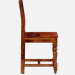 Nain Sheesham Wood Dining Chairs In Honey Oak (SET OF 2)) - Image 6