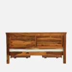 Rerona Contemporary Storage Bed with Upholstered Backrest and Hydraulic Storage - Image 7