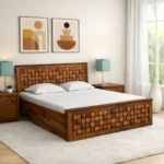 Suxeva Designer Bed with Premium Storage Solution