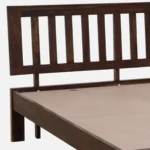 Jenvoria Modern Natural Finish King Size Wooden Bed with Premium Design - Image 2