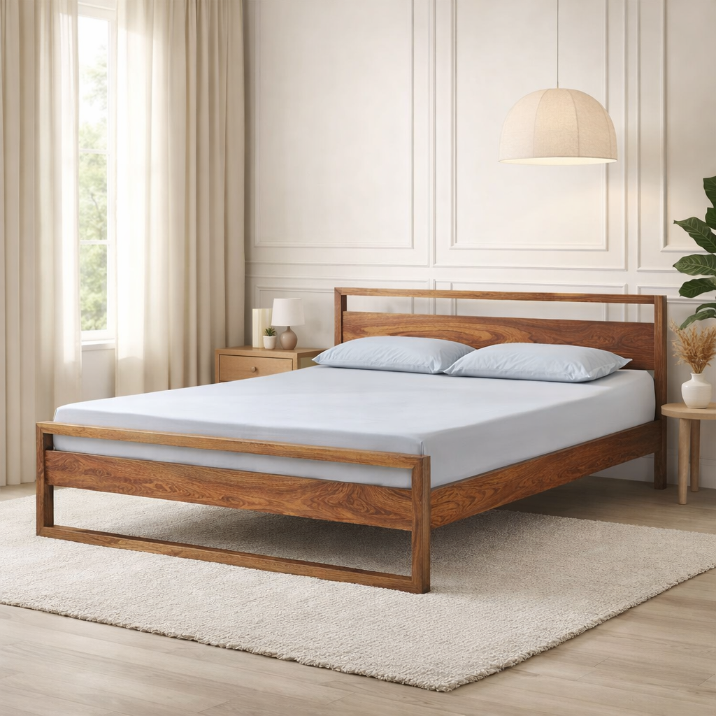 Hruvessa-Modern-Solid-Wood-King-Bed-with-Premium-Natural-Texture-classic-wood-1.webp Hruvessa Modern Solid Wood King Bed with Premium Natural Texture - Image 1