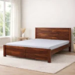 Molvanta Handcrafted Sheesham Wood Bed for Stylish Living Spaces