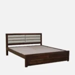 Zelcrona Luxury Wooden King Size Bed for Sophisticated Bedroom Decor - Image 5