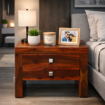 Aurnesto Modern Bedside Storage Cabinet with Drawer Unit