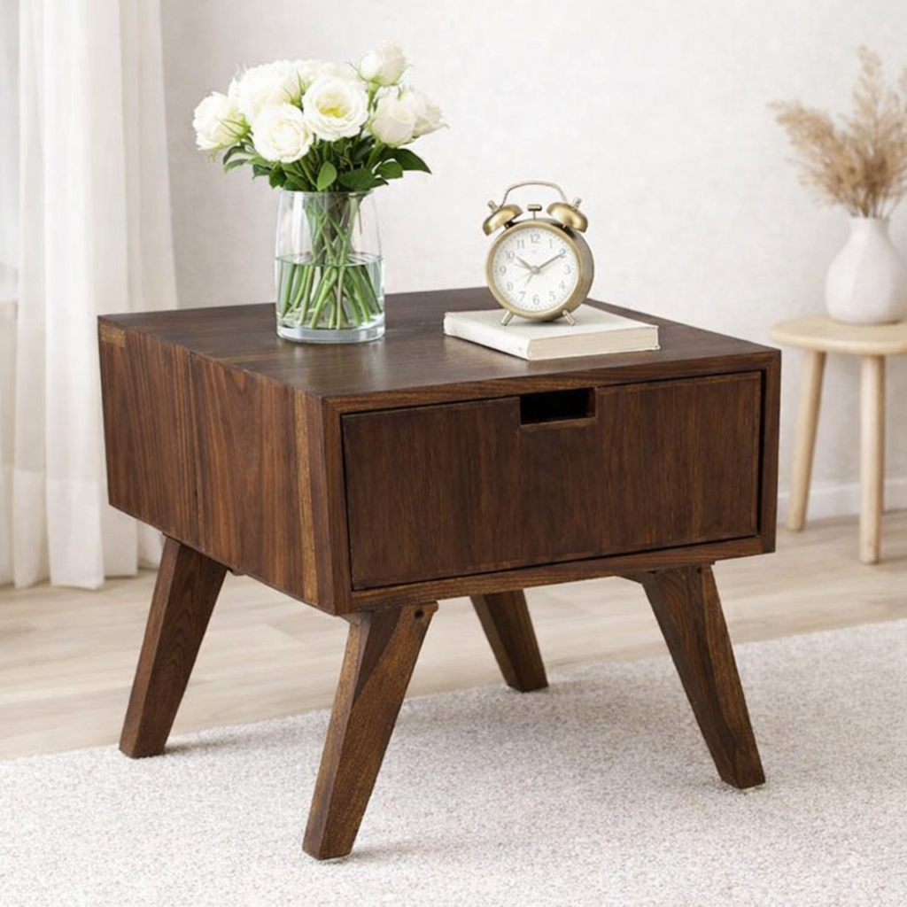 GillowCraft-Solid-Wood-Bedside-Table-with-Natural-Oak-Finish-classic-wood-1.webp GillowCraft Solid Wood Bedside Table with Natural Oak Finish - Image 1