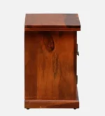BakAura Minimal Solid Wood Side Table for Bedroom - Image 5