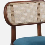 Book Sheesham Wood Dining Chair In Scratch Resistant Provincial Teak Finish - Image 8