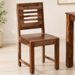Hurora Sheesham Wood Chair in Dark Walnut Finish (SET OF 2)