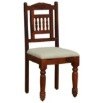 Meron Sheesham Wood Lounge Chair in Honey Oak Finish (set of 2) - Image 3