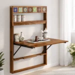 Sranya Solid Sheesham Wood 4 Seater Dining Table with Natural Grain Finish