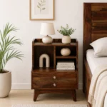 RoyalTimber Natural Finish Bedside Table
