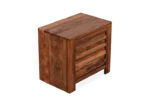 BrownCraft Elegant Wooden Bedside Unit - Image 2