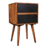 Lerona Natural Finish Bedside Unit - Image 5