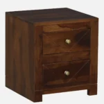 Nonroe Natural Wood Side Cabinet - Image 2
