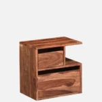 Blpine Natural Finish Bedside Table - Image 6