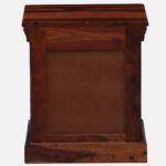 Serona Curve Natural Wood Bedside Table - Image 5