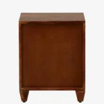 Mspen Natural Finish Bedside Cabinet with Drawer - Image 7