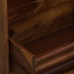 Harlo Acacia Wood Bedside Table in Rustic Natural Finish - Image 7