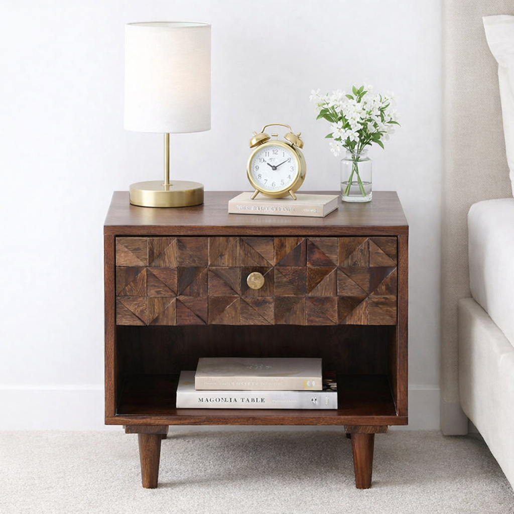 jorvyn-mango-wood-bedside-table-in-earthy-slate-natural-finish-classic-wood-4.webp Jorvyn Sheesham Wood Bedside Table in Earthy Slate Natural Finish - Image 1