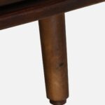 Grevolk Acacia Wood Nightstand in Aged Pumice Finish with Door - Image 2