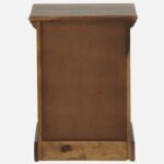 Wolvorn Teak Wood Bedside Table in Toasted Grain Finish - Image 6