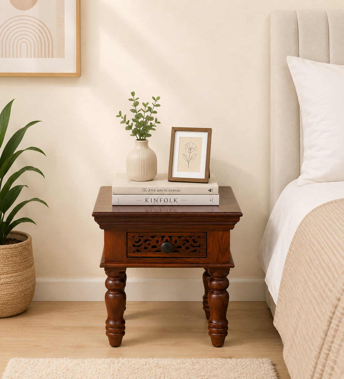 Dlverra-Minimal-Wooden-Side-Table-for-Bedroom-classic-wood-1.png Dlverra Minimal Wooden Side Table for Bedroom - Image 1