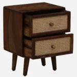 Mlzovia Wooden Bedside Cabinet - Image 2