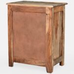 Sivaroa Luxury Solid Wood Bedside Cabinet in Teak Finish - Image 9