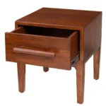 Mlvarnox Modern Wooden Side Table with Spacious Storage Drawer - Image 3