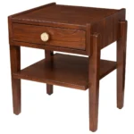 Aaltrivon Contemporary Wooden Nightstand with Spacious Storage - Image 3