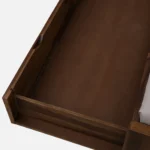 Morlenza Elegant Wooden Platform Bed in Honey Oak Finish - Image 11
