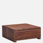 Acacia Live Edge Slab Coffee Table with Iron Hairpin Legs - Image 5