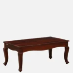 Solid Oak Joinery Coffee Table in Classic Teak Finish - Image 3