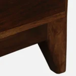 Maplehurst Sheesham Wood TV Stand in UV Resistant Aged Walnut Finish - Image 5