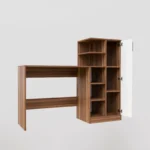 Dna Writing Table In Noce Lyon & White Finish - Image 5