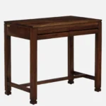 Near Sheesham Wood Writing Table In Provincial Teak Finish - Image 5