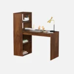 Rain Sheesham Wood Writing Desk with Spacious Work Surface - Image 4