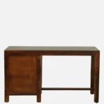 Villa Sheesham Wood Writing Table in Scratch Resistant Honey Oak Finish - Image 6