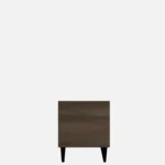 Terraa Handmade Acacia Wood Entertainment Console In Natural Stone Finish - Image 3