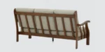 Orson Sheesham Wood 3 Seater Sofa in Teak Finish - Image 5